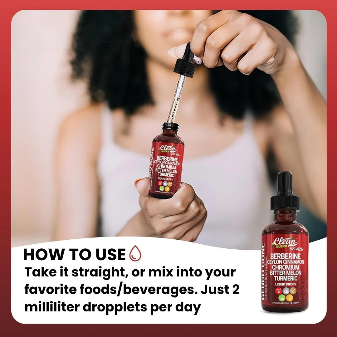 Berberine + Ceylon Cinnamon Regular Drops (6mL)