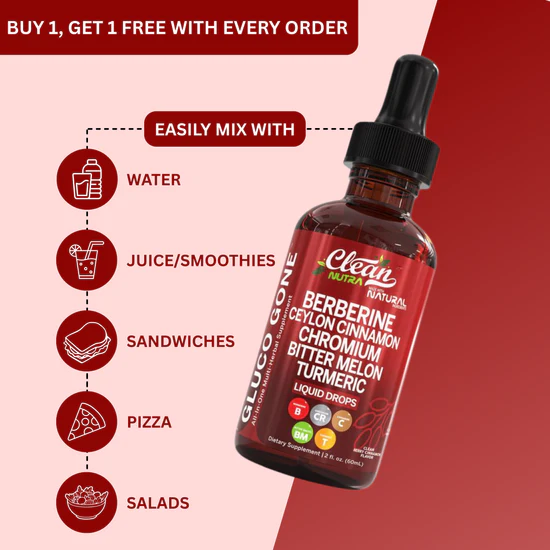 Berberine + Ceylon Cinnamon Regular Drops (6mL)